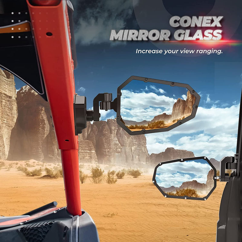 Load image into Gallery viewer, Aluminum Side Mirrors for Can-Am Maverick X3/ X3 Max
