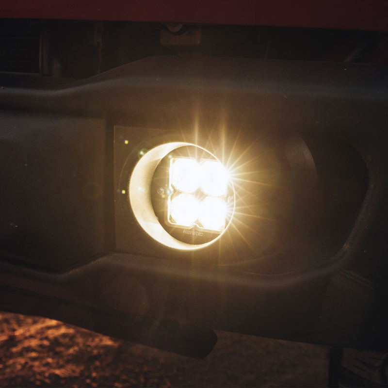 Load image into Gallery viewer, Ford Bronco (2021+) - LED Capable Bumper Fog Light Kit
