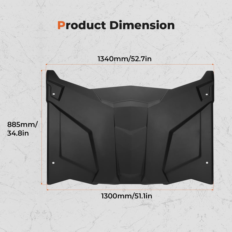 Load image into Gallery viewer, Front Lower Door Inserts &amp; Roof For Can-Am Maverick X3
