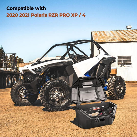 UTV 42QT Rear Cargo Storage Box for Polaris RZR PRO XP /XP 4