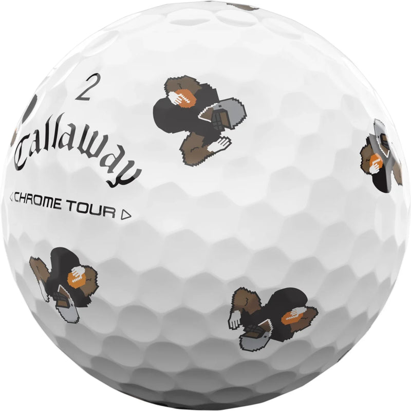 Load image into Gallery viewer, Callaway 2024 Chrome Tour Retro Football Truvis Golf Balls
