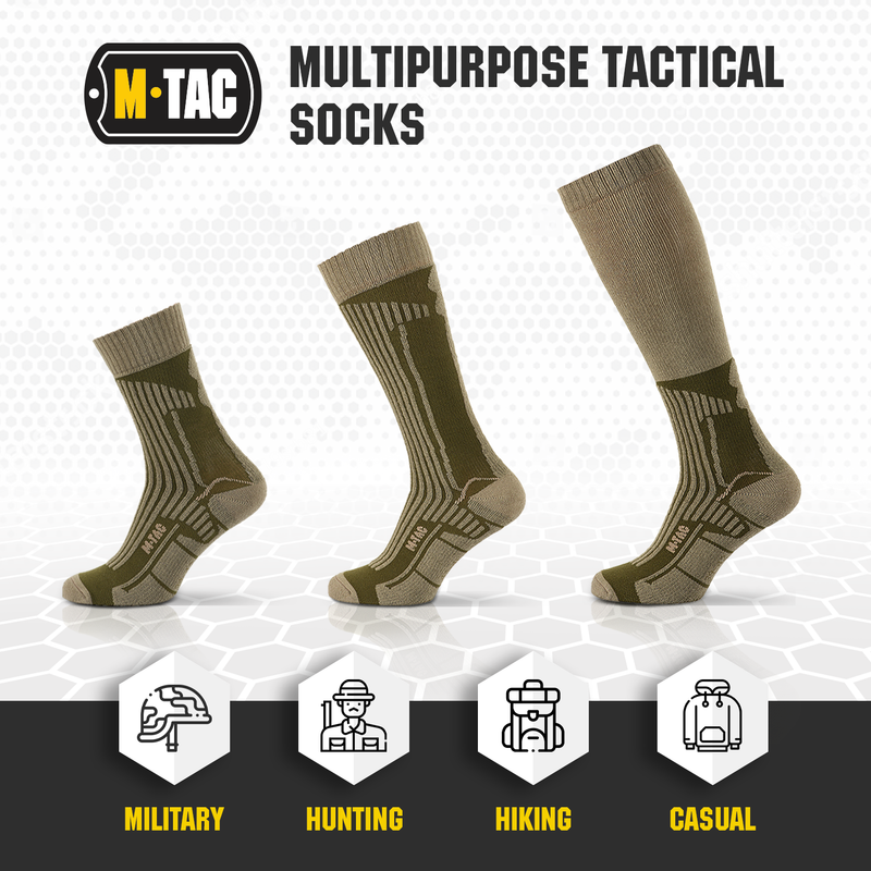 Load image into Gallery viewer, M-Tac Crew Socks (Set of 2)

