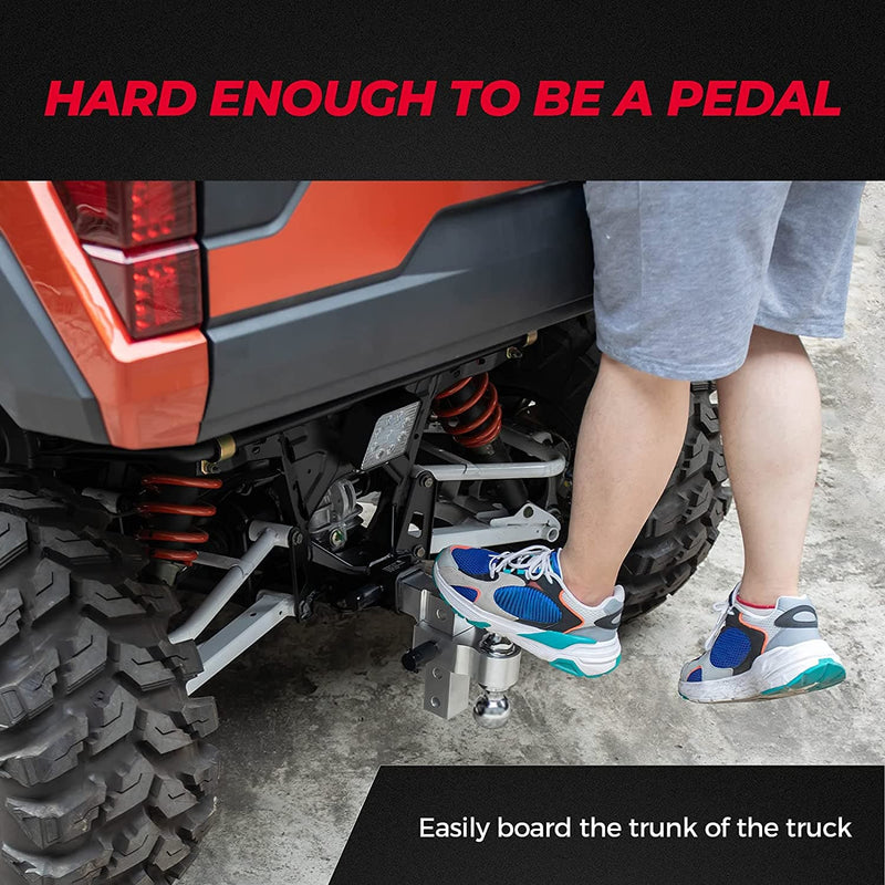 Load image into Gallery viewer, UTV Adjustable Trailer Hitch Ball Mount
