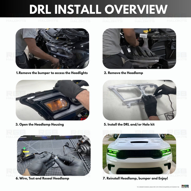 Load image into Gallery viewer, Dodge Durango Multicolor Flow DRL Kit (2021-2026)
