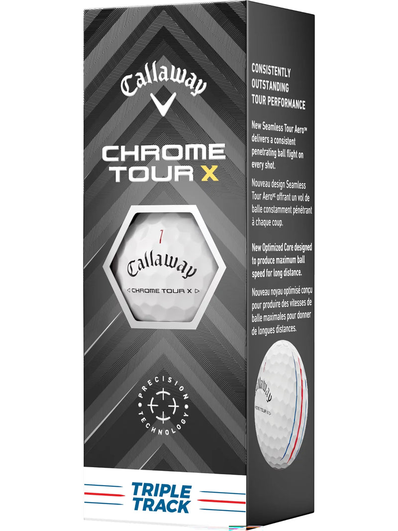 Load image into Gallery viewer, Callaway 2024 Chrome Tour X Triple Track Golf Balls
