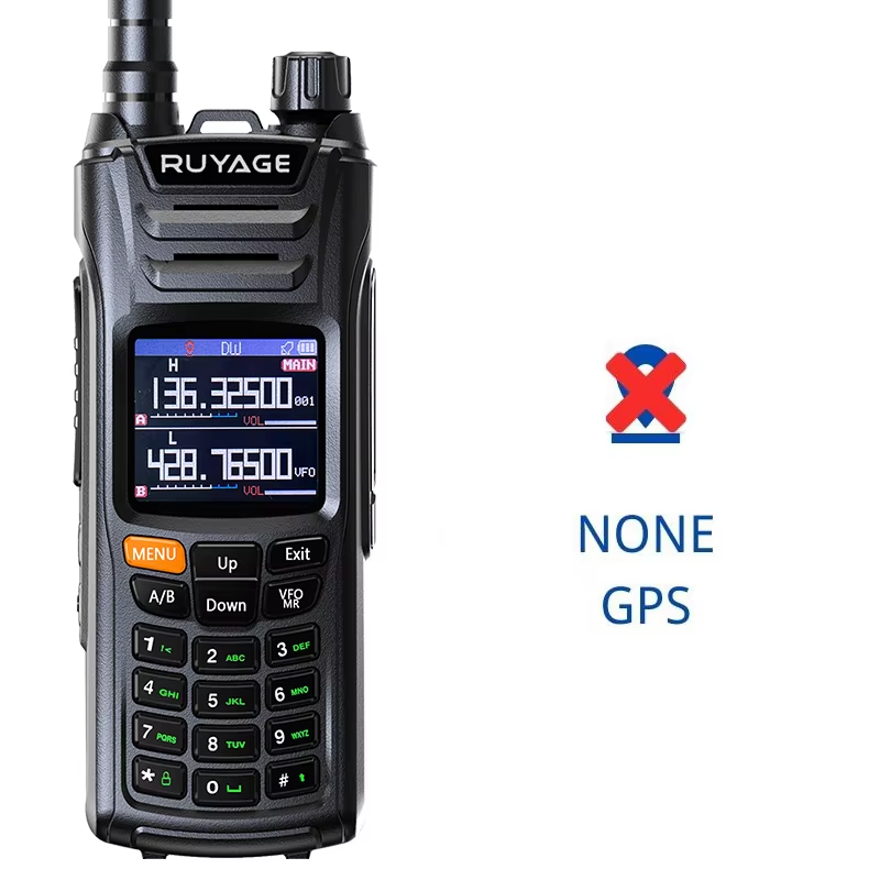 Load image into Gallery viewer, Ruyage UV6D VHF UHF Analog Long Range Two Way Radio Walkie Talkie
