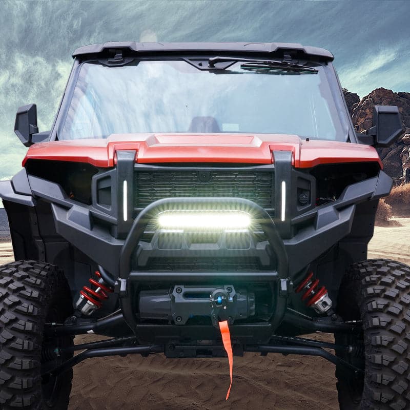 Load image into Gallery viewer, Front Mesh Grill with Accent Light for Polaris XPEDITION ADV/XP
