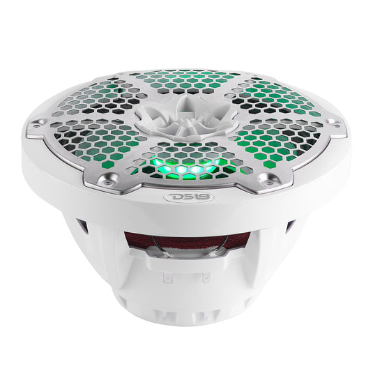 8” Marine 2-Way Hybrid Speaker with RGB LED, Compression Driver and Neodymium Magnet | 350W RMS 4-Ohm