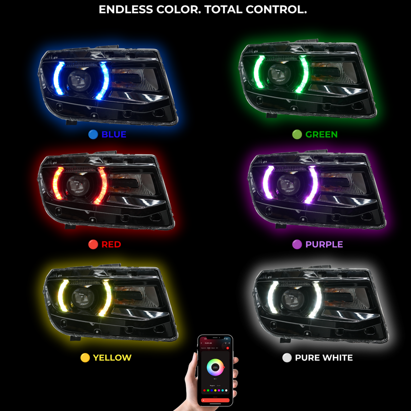 Load image into Gallery viewer, Chevrolet Camaro RS/SS Multicolor DRL Boards (2014-2015)
