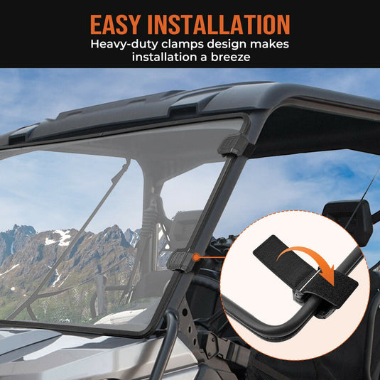 Front Full Windshield for Can Am Defender HD 5 /8 /10 /MAX