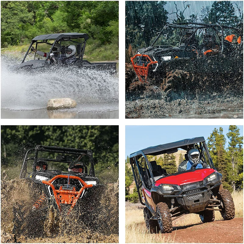 Load image into Gallery viewer, Fabric Rear Panel w/Open Window for Honda Pioneer 1000-5
