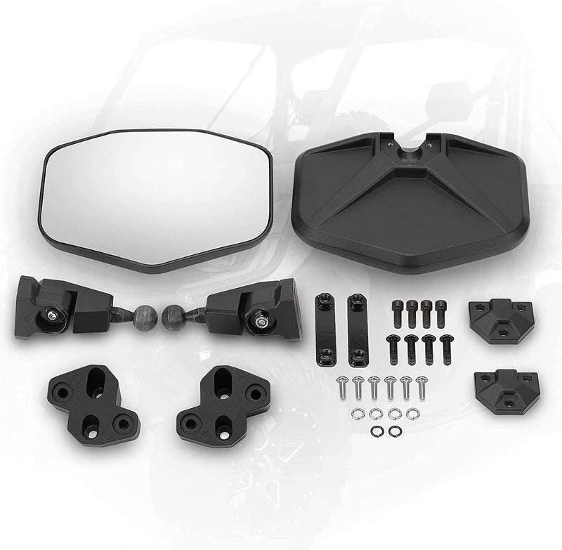 Load image into Gallery viewer, Side Mirrors Aluminum for Can Am Defender (one pair)
