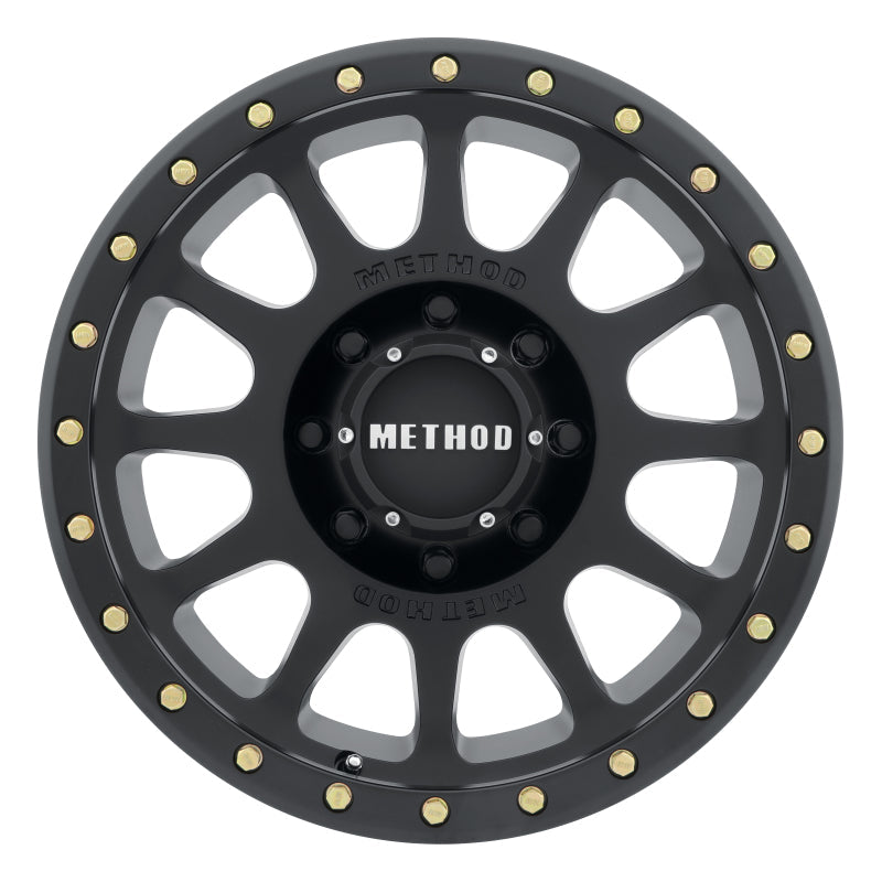 Load image into Gallery viewer, Method MR305 NV 18x9 +18mm Offset 8x6.5 130.81mm CB Matte Black Wheel
