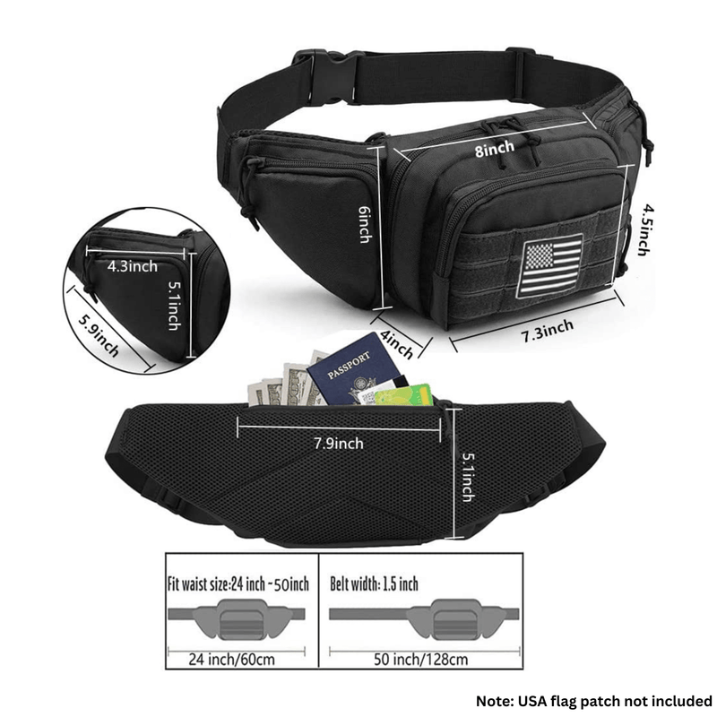 Load image into Gallery viewer, Tactical Waist Bag &amp; MOLLE EDC Pouch For Outdoor Activities
