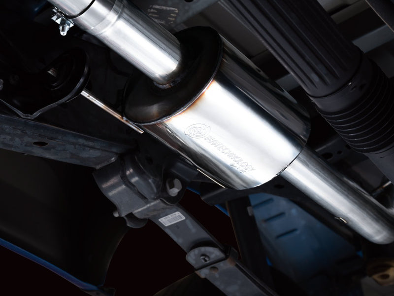 Load image into Gallery viewer, AWE 0FG 21+ Ford F150 Dual Side Exit Cat-Back Exhaust- 4.5in Chrome Silver Tips
