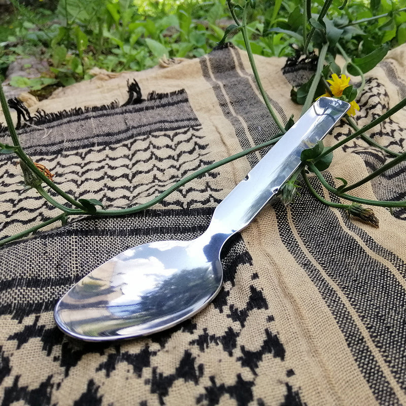 Load image into Gallery viewer, M-Tac Steel Small Cutlery Set (4 items)

