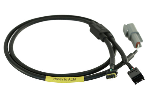 AEM CD-5/CD-7 Carbon Digital Dash Plug and Play Adapter Harness for Holley Sniper EFI Systems CAN 30-2221