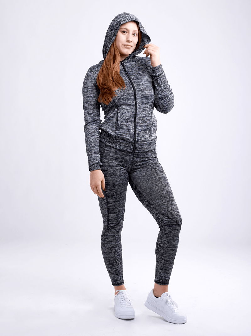 Load image into Gallery viewer, JupiterGear High-Waisted Criss-Cross Training Leggings with Hip Pockets
