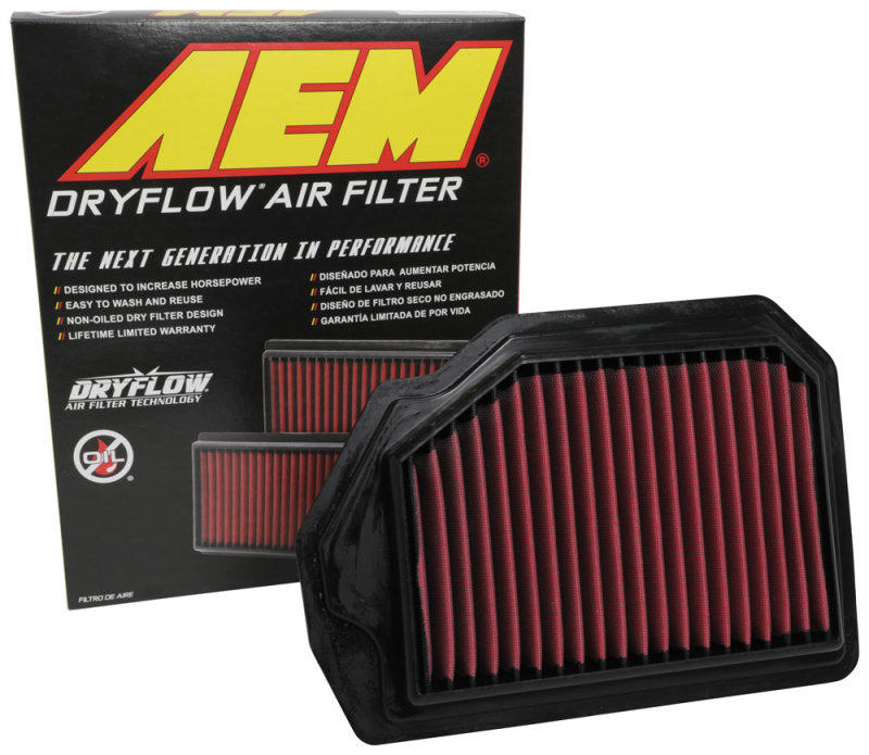 Load image into Gallery viewer, AEM Induction AEM 2015 Hyundai Genesis Sedan V6-3.8L F/I Dryflow Air Filter 28-50019
