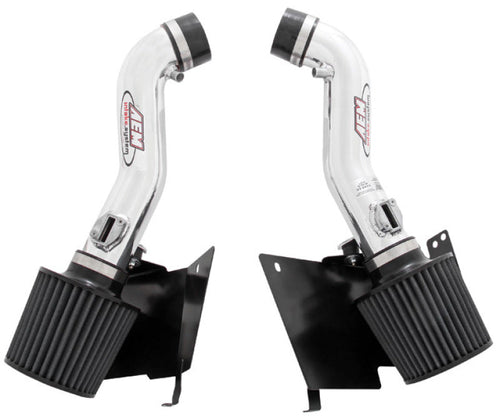 AEM Induction AEM 07 350z Polished Dual Inlet Cold Air Intakes w/ Heat Sheilds 21-677P