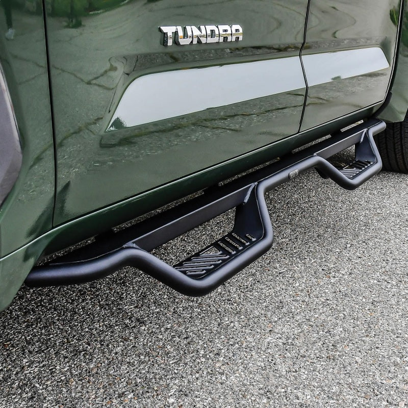 Load image into Gallery viewer, Westin 2022+ Toyota Tundra Crew Max Outlaw Nerf Step Bars
