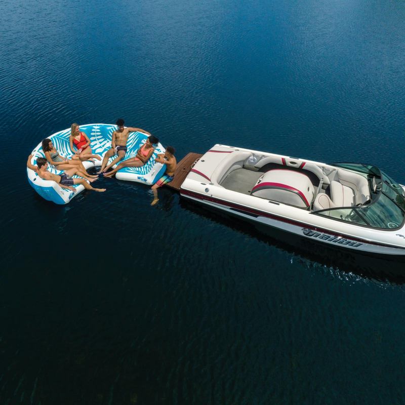 Load image into Gallery viewer, WOW Watersports Inflatable Lounging Resort Island for 6-8 People

