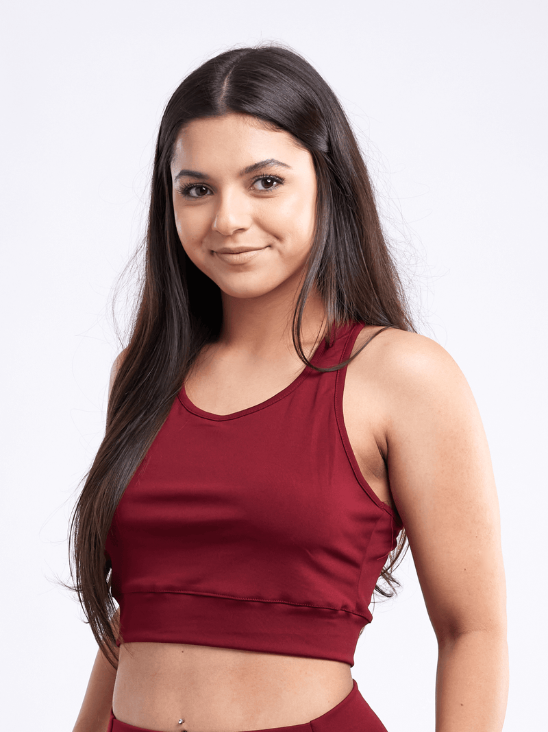 Load image into Gallery viewer, JupiterGear Racerback Lightweight Training Crop Tank Top
