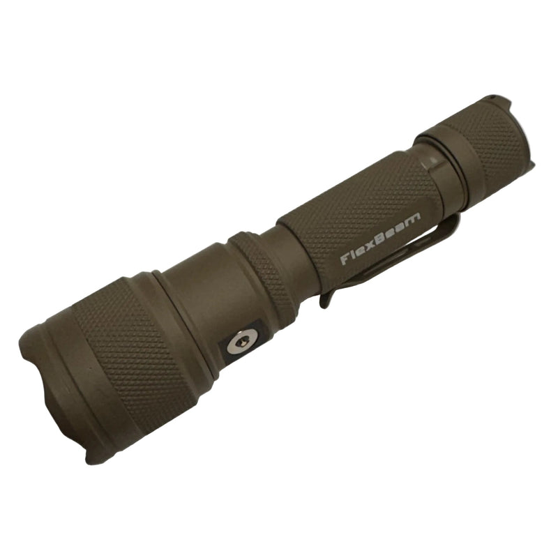 Load image into Gallery viewer, FlexBeam 1200LM Thread-Zoom Hunting Flashlight | 700M Range | Stable on Guns &amp; Bikes
