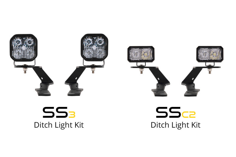 Load image into Gallery viewer, Diode Dynamics 19-21 Ford Ranger Pro SS3 LED Ditch Light Kit - White Combo
