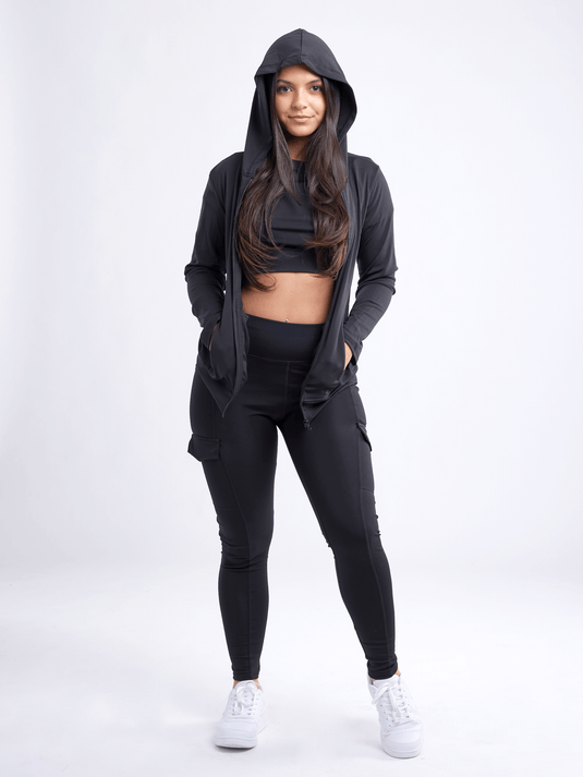 JupiterGear High-Waisted Leggings with Side Cargo Pockets