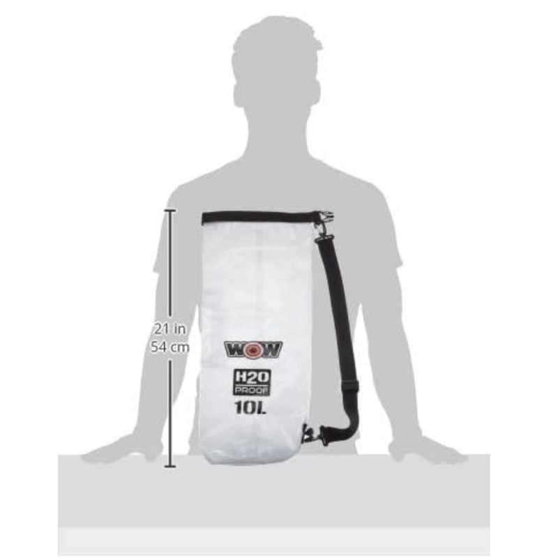 Load image into Gallery viewer, WOW Watersports H2O Proof 10L Drybag Clear

