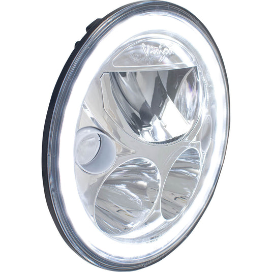 Single 7" Round VX Headlight (with Low-High-Halo)
