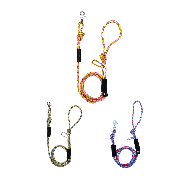 Load image into Gallery viewer, 7MM Adventure Kernmantle Rope Dog Leash
