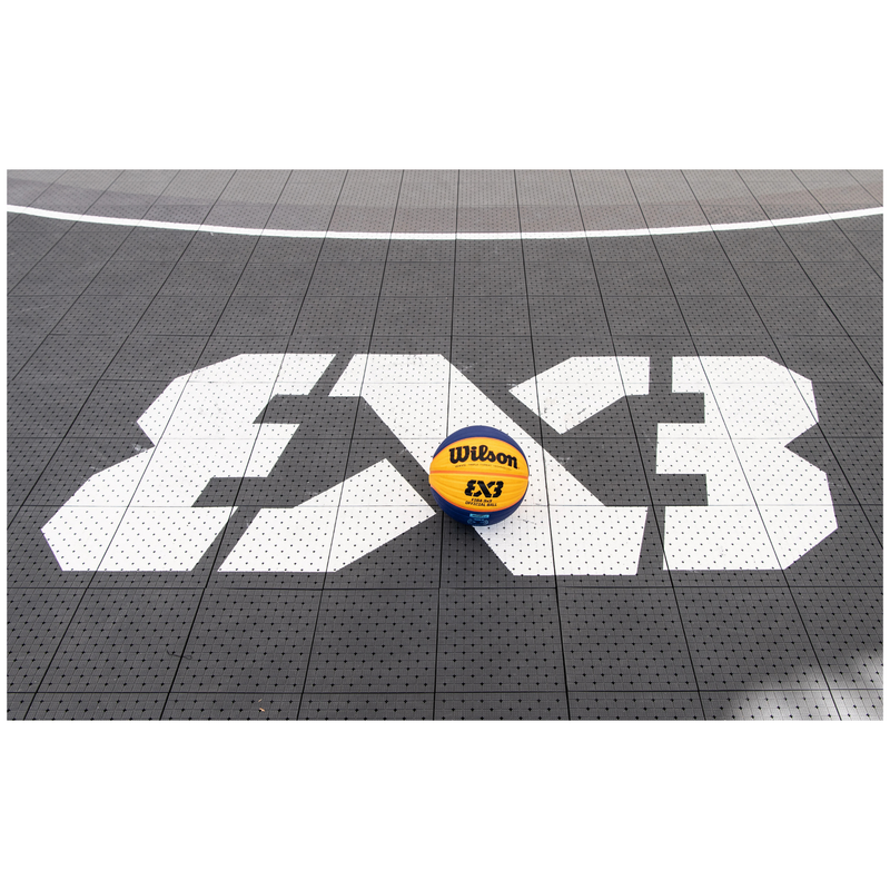 Load image into Gallery viewer, USA Enlio Official 3X3 Basketball Court – FIBA Certified – 25' x 40' Half Court
