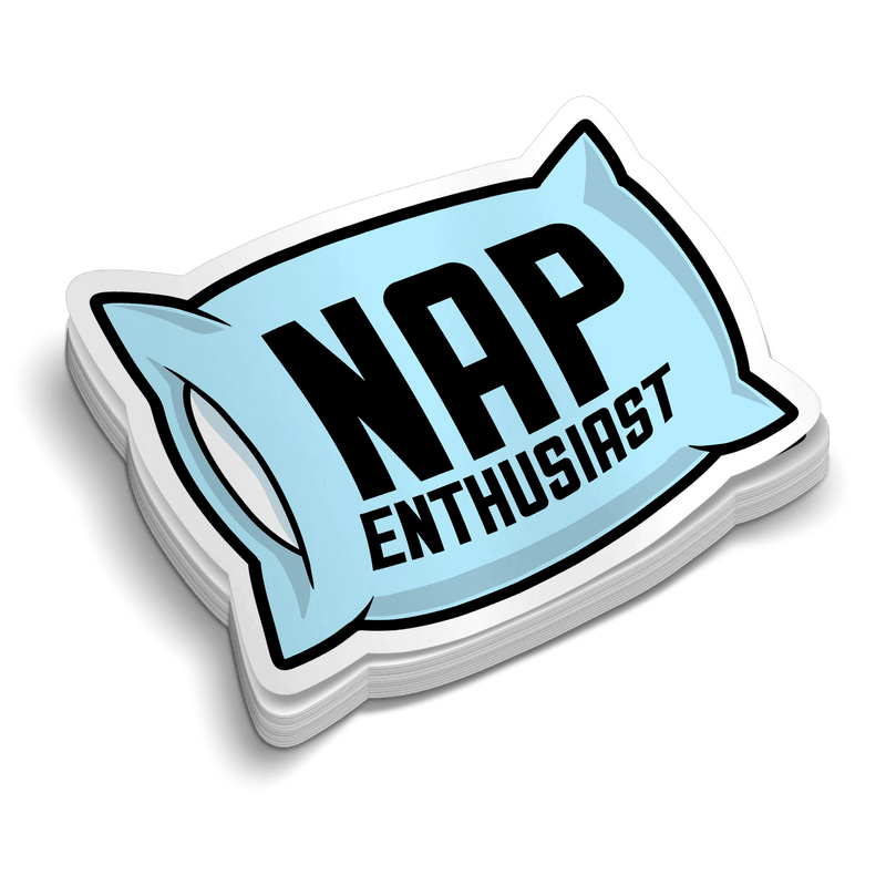 Load image into Gallery viewer, Nap Enthusiast -  Hard Hat Decal
