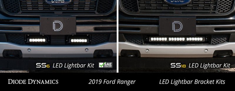 Load image into Gallery viewer, Diode Dynamics 19-21 Ford Ranger SS6 LED Lightbar Kit - Amber Driving
