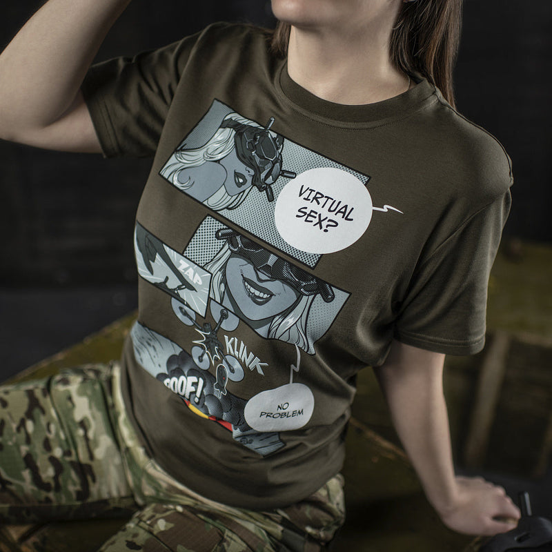 Load image into Gallery viewer, M-Tac T-Shirt Comics Drone Girl
