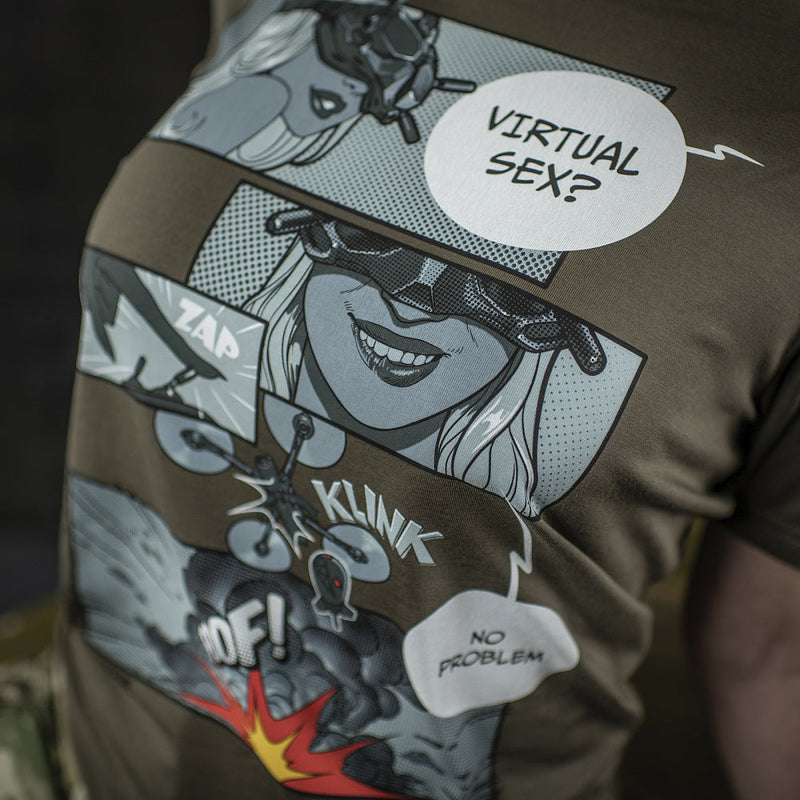 Load image into Gallery viewer, M-Tac T-Shirt Comics Drone Girl

