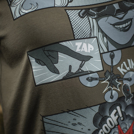 M-Tac T-Shirt Comics Drone Girl