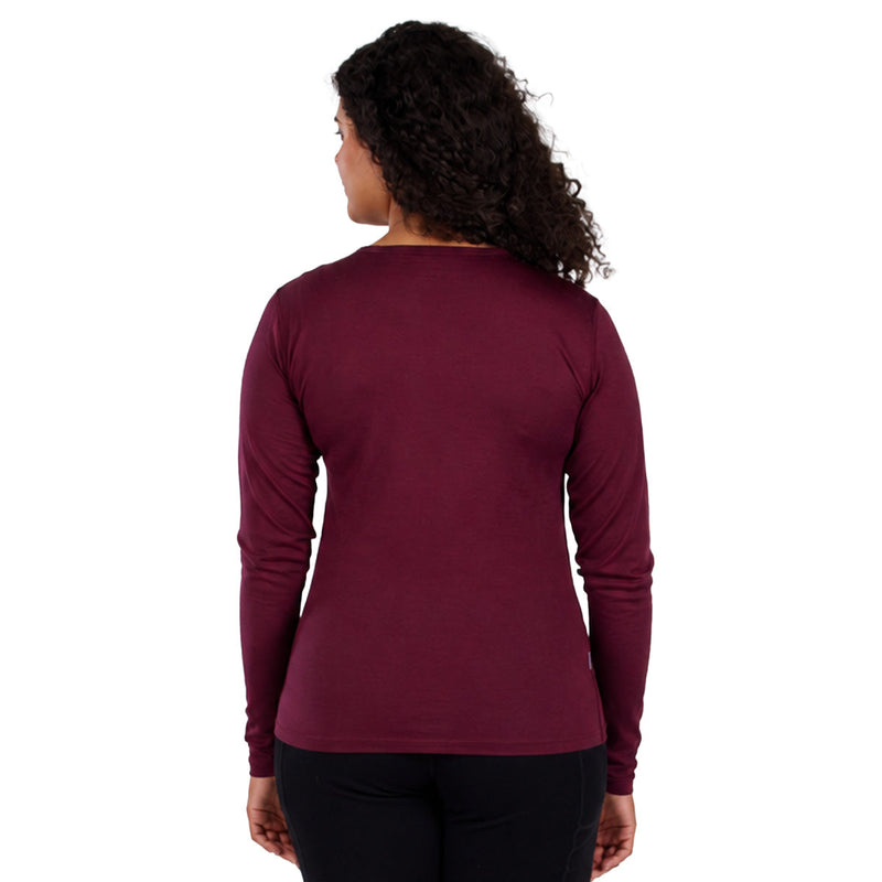 Load image into Gallery viewer, Lightweight Women's Wool Crew Top - 100% Merino Wool
