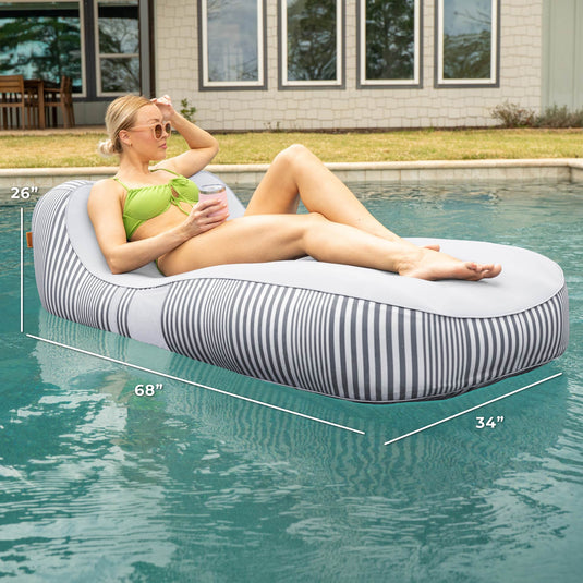 Dryside® Lounger Inflatable Pool Float