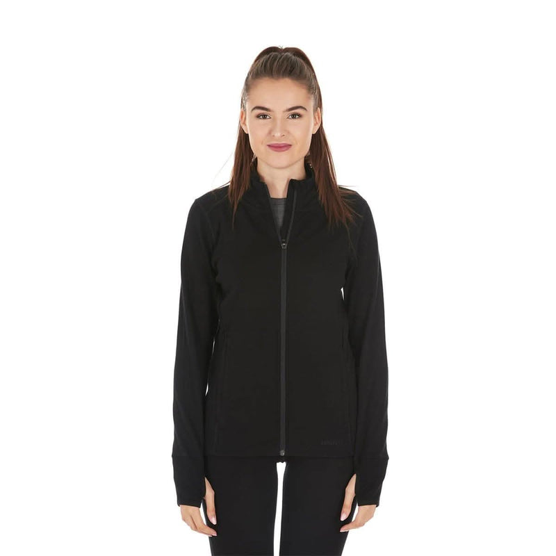 Load image into Gallery viewer, Women's Heavyweight Wool Full-Zip Sweater Top - 100% Merino Wool
