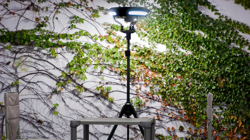 Load image into Gallery viewer, TRU De-LIGHT | Multipurpose Singing Music Solar LED Light | Garden, Camping Portable Light, Strong Bluetooth Speaker | Main Light + 3 Independent Detachable Multi Mode Lights

