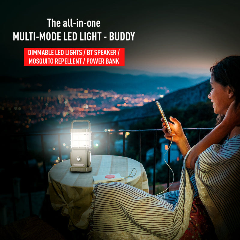 Load image into Gallery viewer, TRU De-LIGHT BUDDY Dimmable Lamp / Power Bank / Bluetooth Speaker / Independent Side Lamps - Music / Decoration - All-In-One
