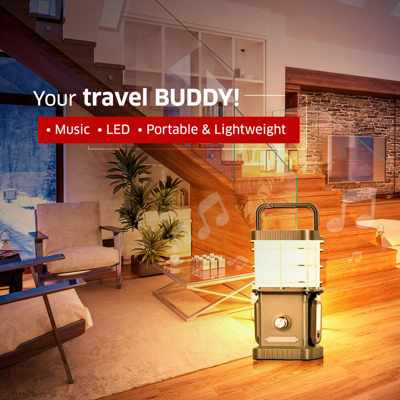 Load image into Gallery viewer, TRU De-LIGHT BUDDY Dimmable Lamp / Power Bank / Bluetooth Speaker / Independent Side Lamps - Music / Decoration - All-In-One
