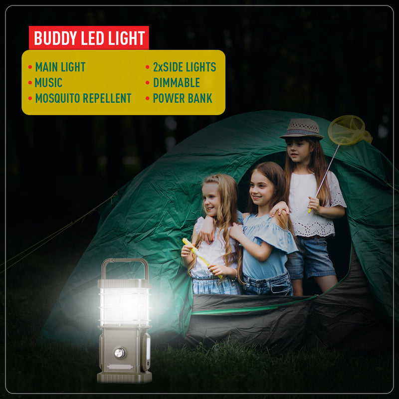 Load image into Gallery viewer, TRU De-LIGHT BUDDY Dimmable Lamp / Power Bank / Bluetooth Speaker / Independent Side Lamps - Music / Decoration - All-In-One
