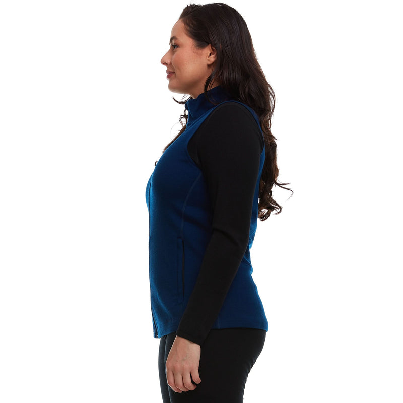 Load image into Gallery viewer, Women's Heavyweight Wool Vest - 100% Merino Wool
