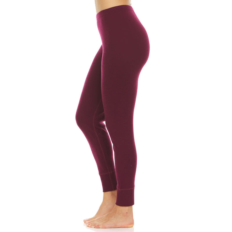 Load image into Gallery viewer, Midweight Women's Wool Bottom Thermal Base Layer - 100% Merino Wool
