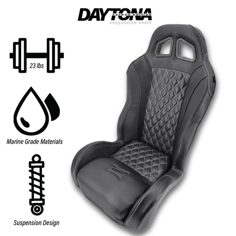 Load image into Gallery viewer, Kawasaki KRX Carbon Edition Daytona UTV Seats - (Pair)
