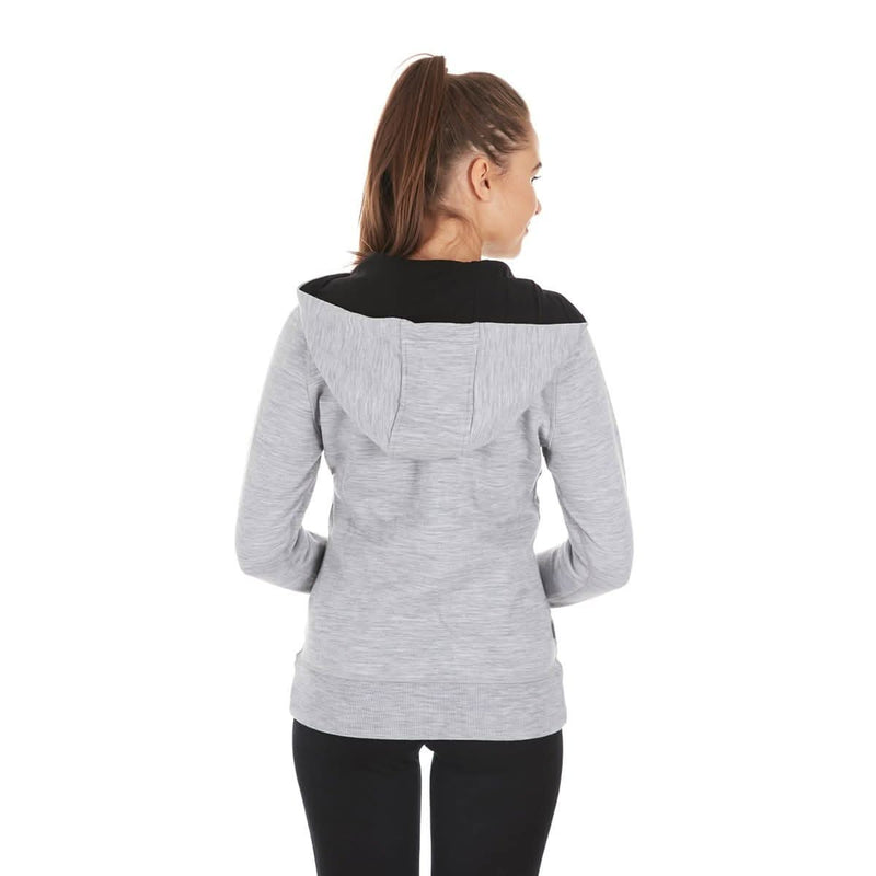 Load image into Gallery viewer, Women's Brushed Merino Wool Full-Zip Hoodie - Heavyweight
